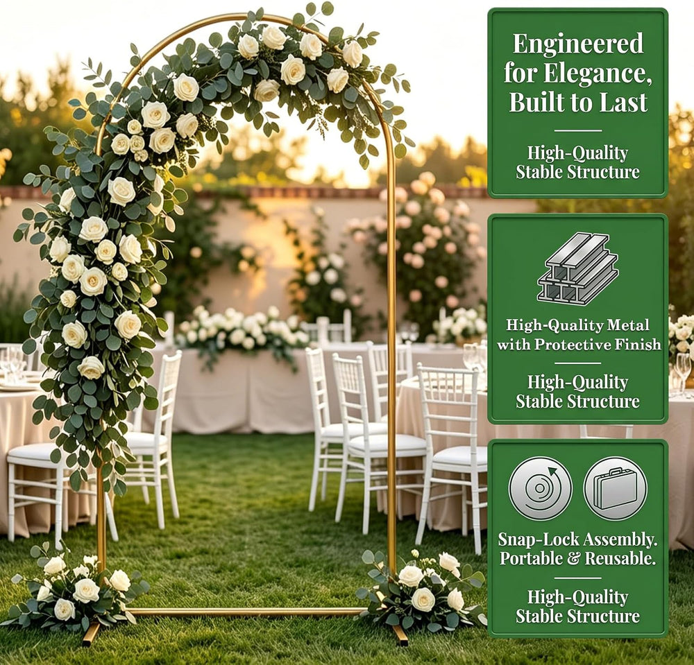 7.2 FT Arch Backdrop Stand