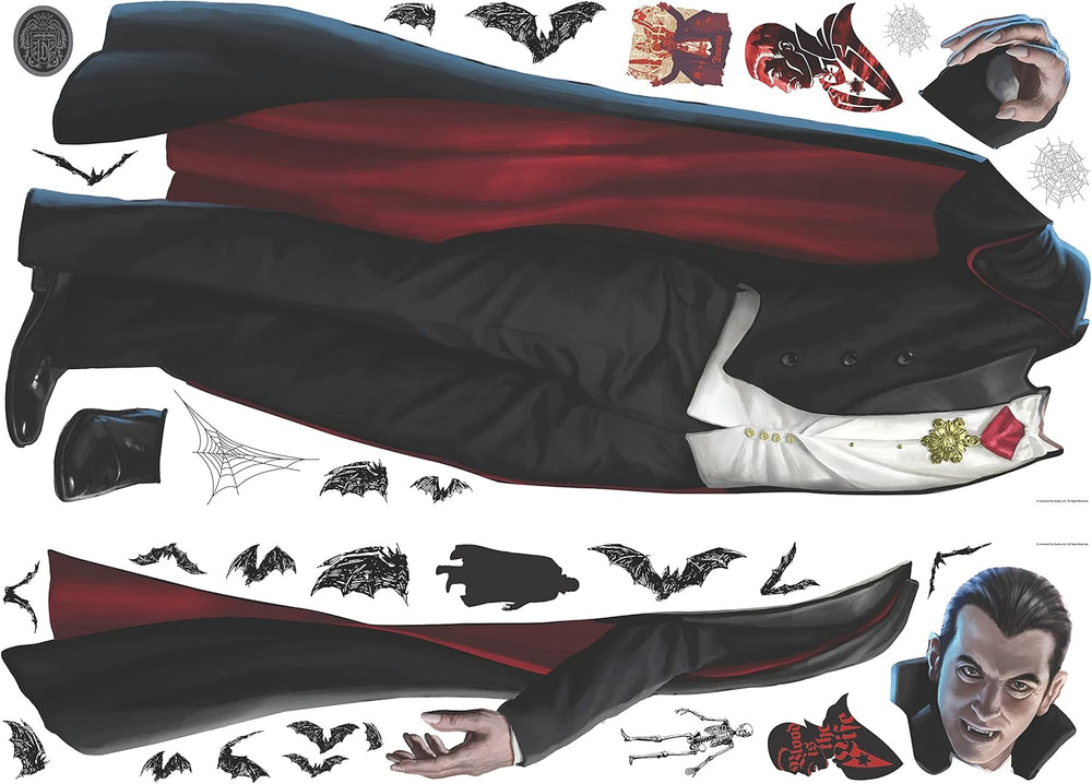 RoomMates Classic Monsters Dracula Peel and Stick Wall Decals