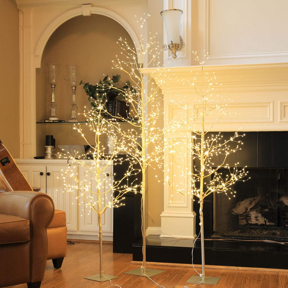 LIGHTSHARE Christmas Tree Combo Kit - Starlit Tree Collection with Angel Ligh...