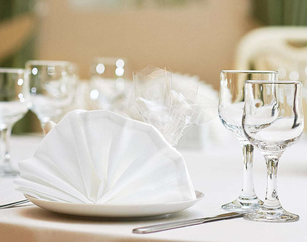 Utopia Home [60 Pack, White] Cloth Napkins 17x17 Inches, 100% Polyester