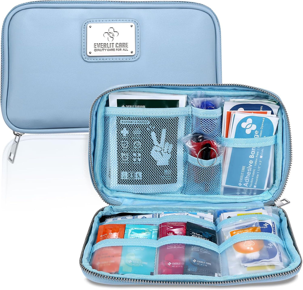 EVERLIT CARE Car First Aid Kit with Emergency Supplies Survival Gear Includin...