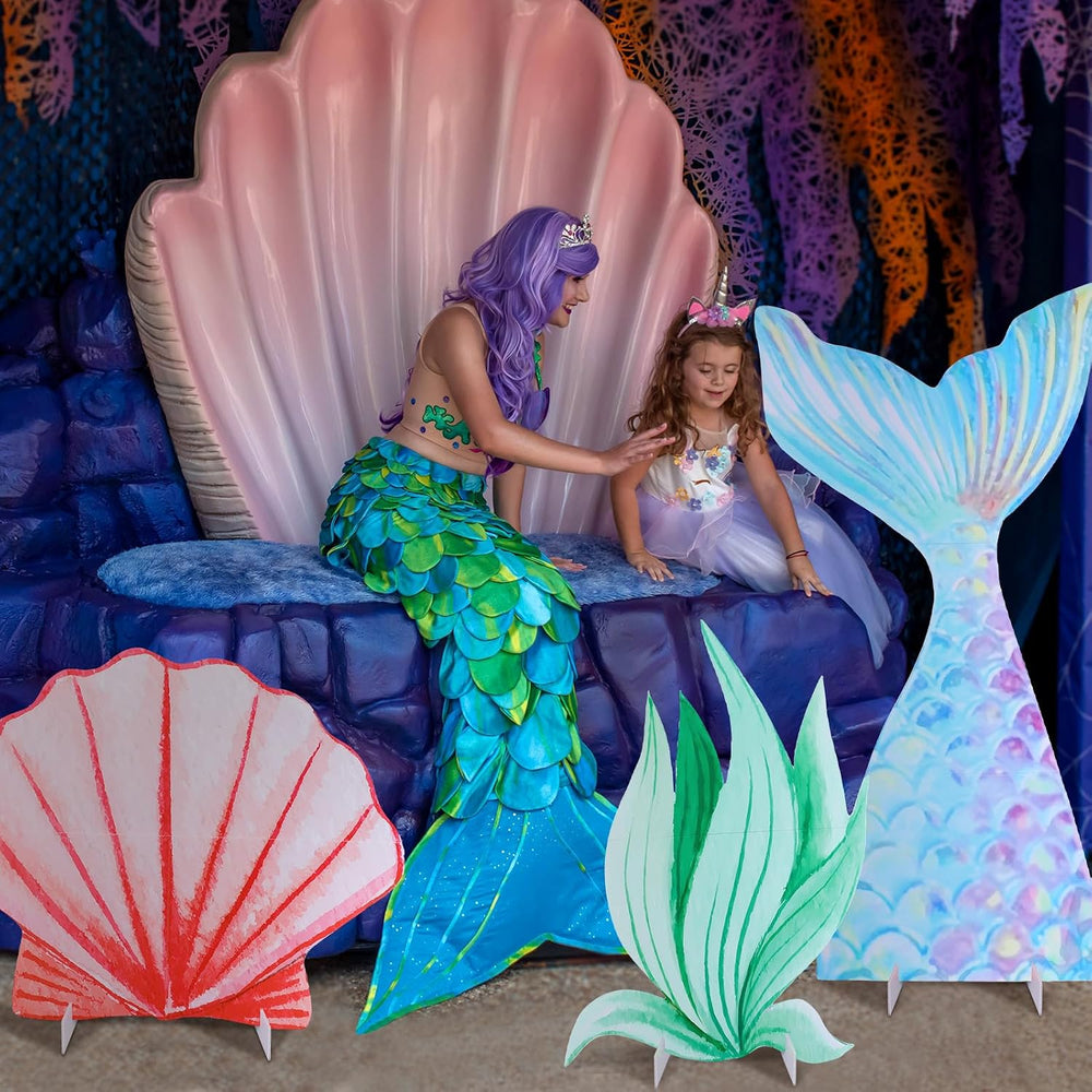 3 Pcs Large Sea Party Stand Under The Sea Party Decorations Set