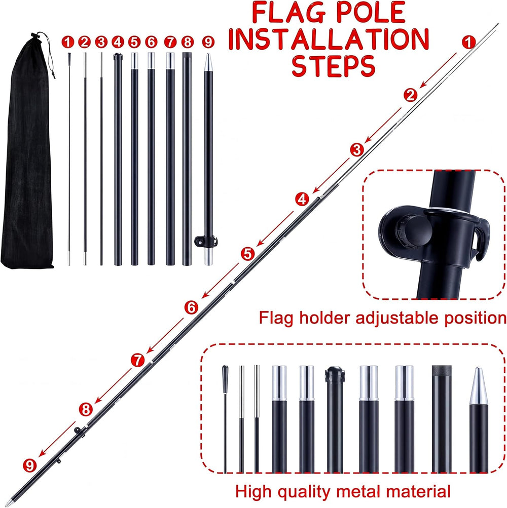 3pcs Fall Pumpkins Feather Swooper Flag Kit, Yard Sign with Pole Stake