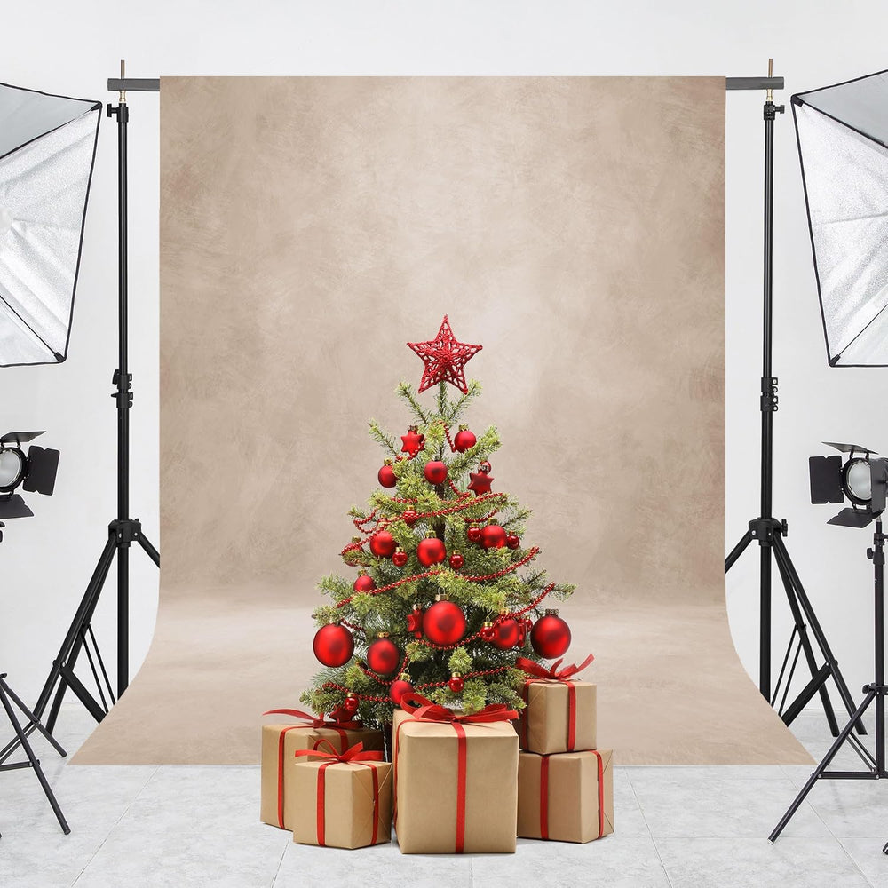 Abstract Photography Backdrop for Photoshoot 8x10ft, Beige,No Stand