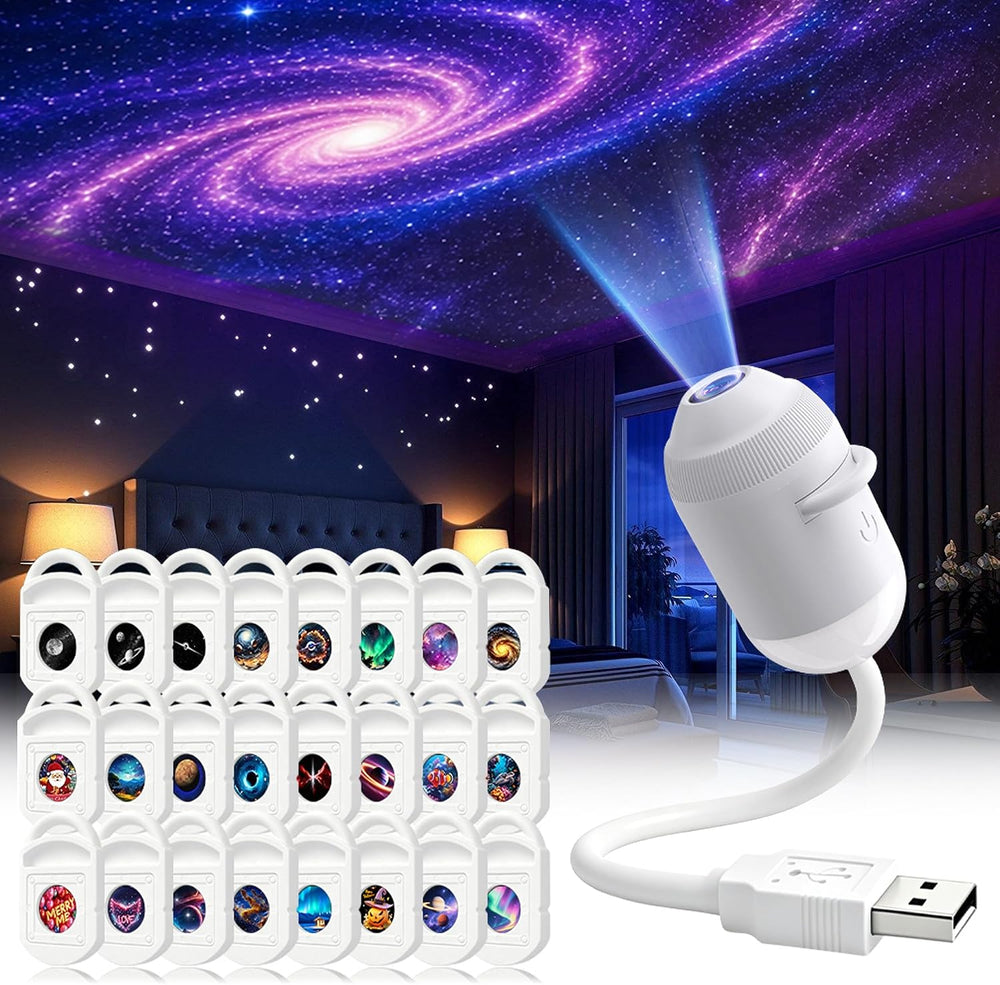 Galaxy Projector Night Light, Ocean Projector LED Lights for Bedroom