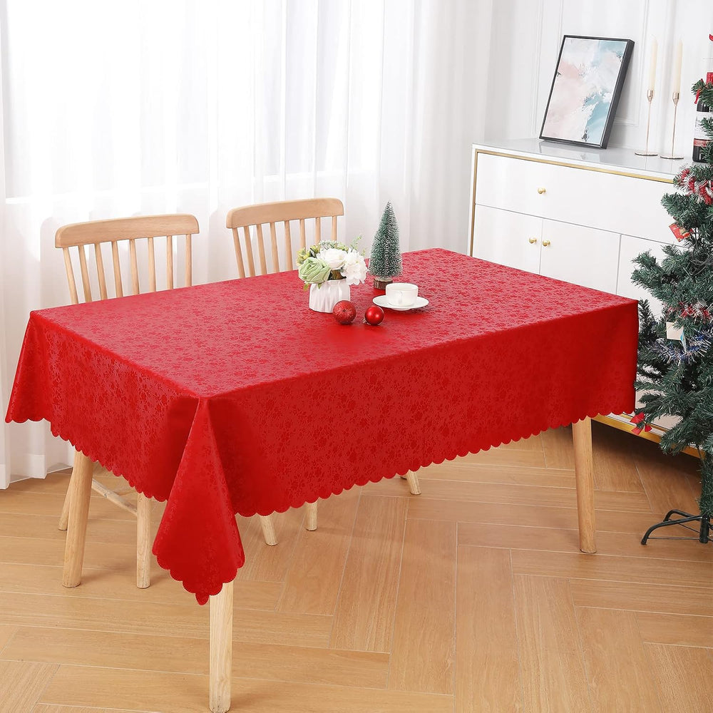 Smiry Rectangle Waterproof Heavy Duty Vinyl Tablecloths, 60 x 120 Inch