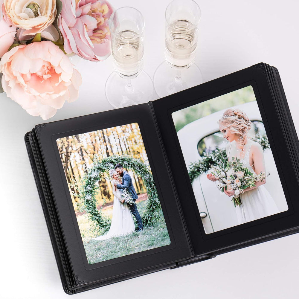 Professional Leatherette Bound Photo Album for Weddings and Special Occasions...
