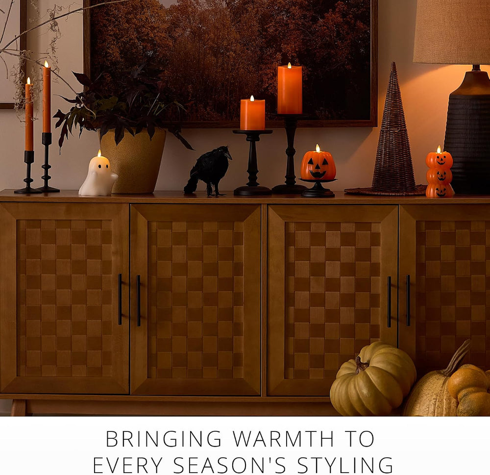 Luminara Flickering Flameless LED Candle, Battery Operated with Timer Functio...