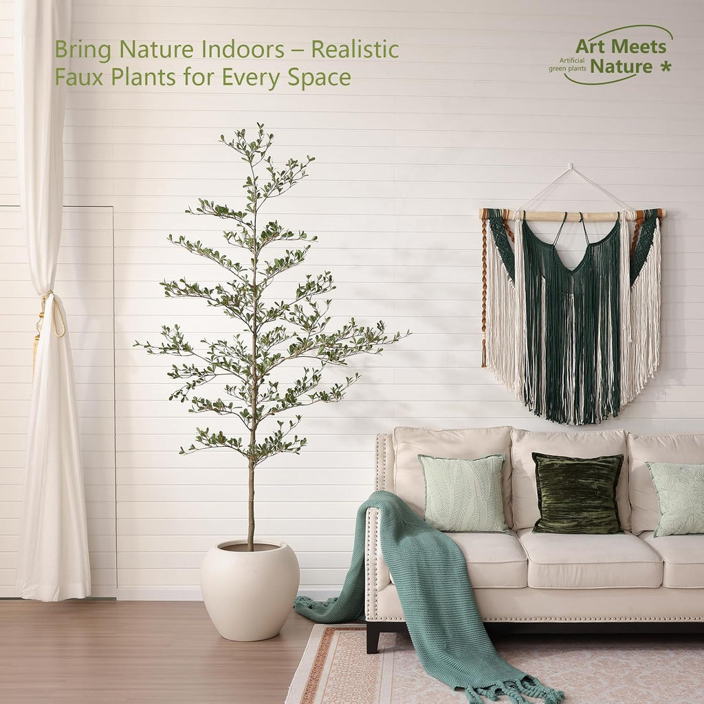 Verinatural 6ft Shady Lady Faux Tree, Artificial Black Olive Tree