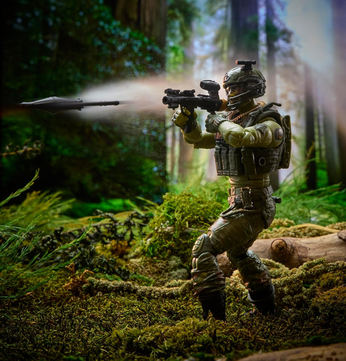 g.i. joe classified series legacy collection: action soldier showing dimensions