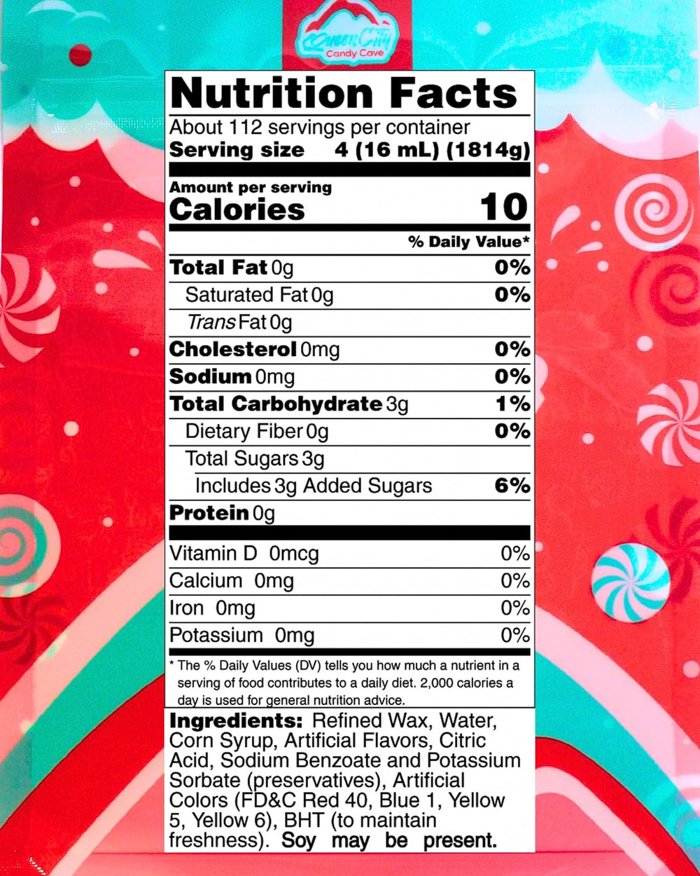 Nik-L-Nips Assorted Wax Candy Bottles, Wax Bottle Candy, 4 lb