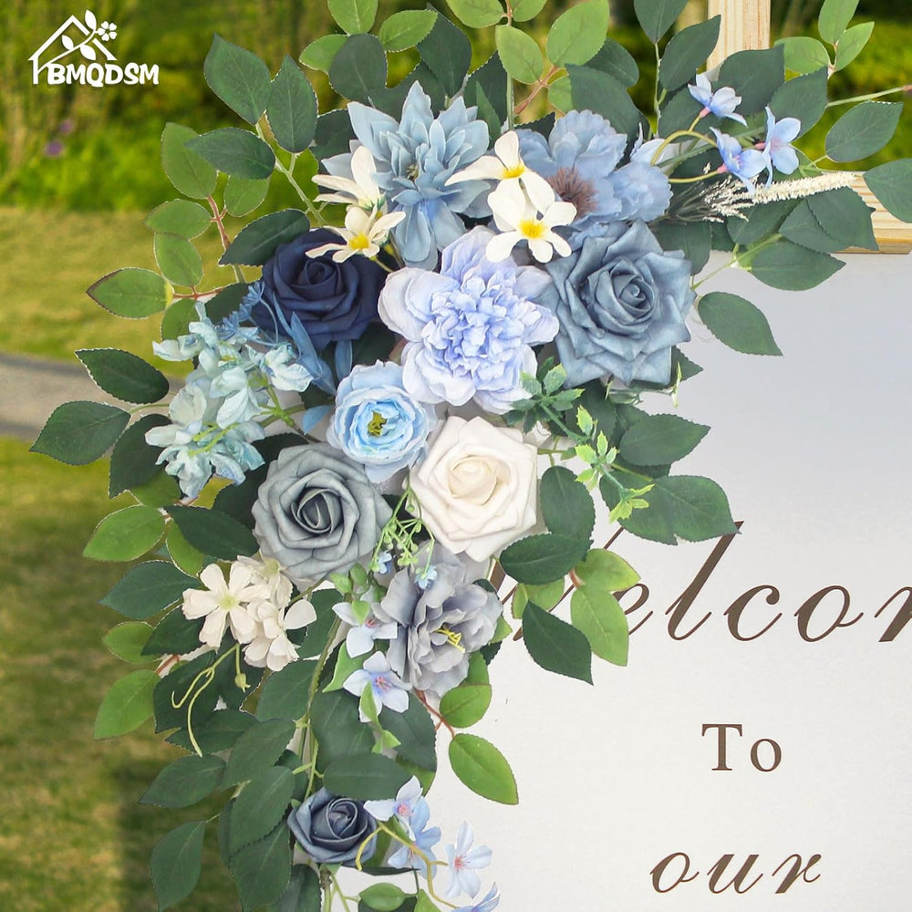Pack of 2 Artificial Flowers for Backdrop Decoration, Wedding Arch Flowers,Re...