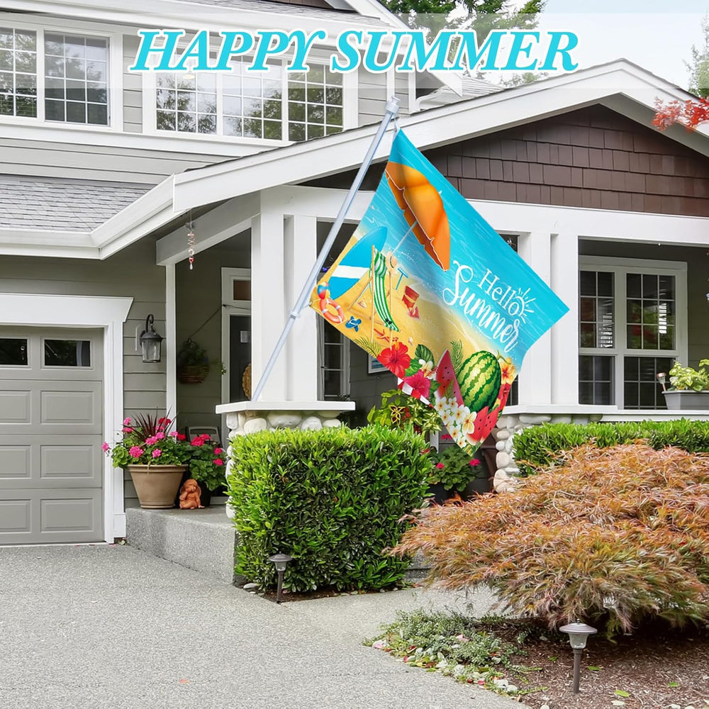 SmoothNovelty 12 Pcs Seasonal Garden Flags for Outside, 3 x 5 ft, Classic