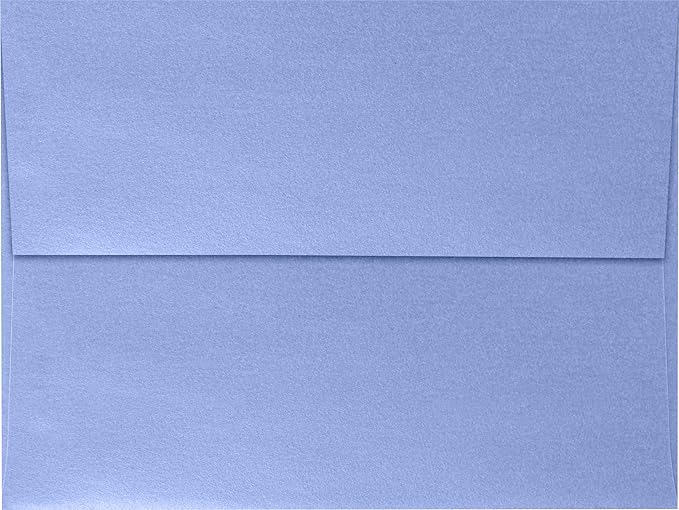 LUXPaper A7 Invitation Envelopes | Peel & Press | 5 1/4" x 7 1/4" | Vista Metallic | 80lb. Text | 250 Qty
