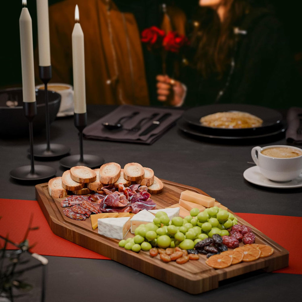 Large Coffin Cutting Board 17x10.5In Gothic Charcuterie Board. Spooky Decor