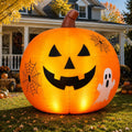 6FT Halloween Inflatable Pumpkin with LED Lights for Outdoor&Indoor Decor