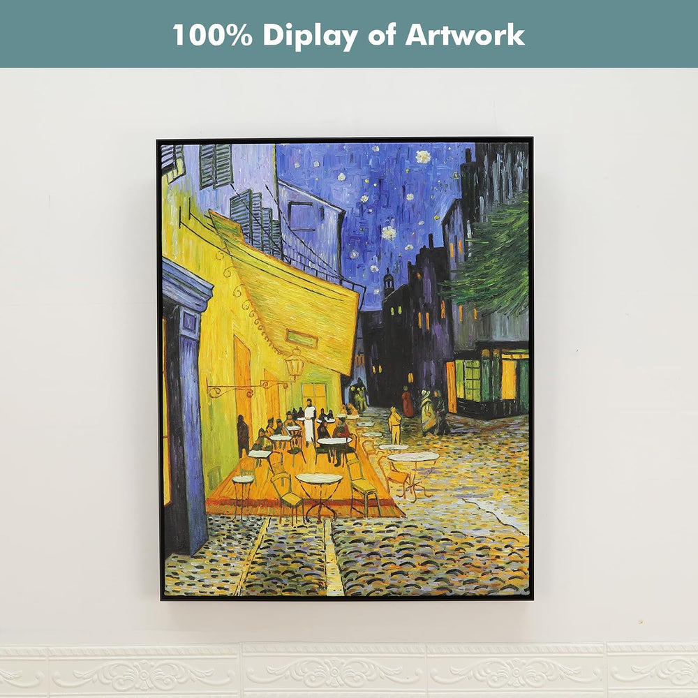 24x36 Canvas Frame for Artists Painting Gallery Art,5/6" Deep,Black