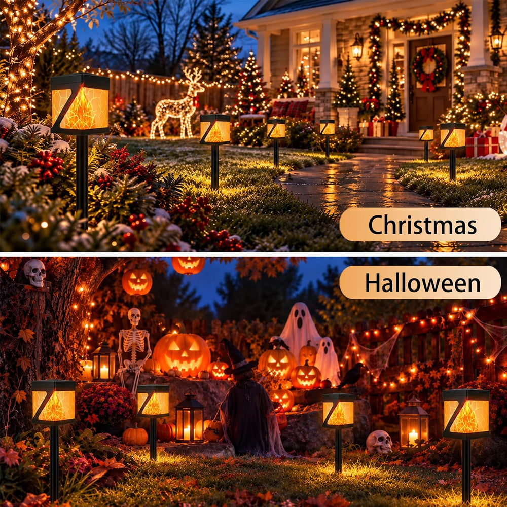Swingers Solar Lights Outdoor, Waterproof Solar Lawn Lights