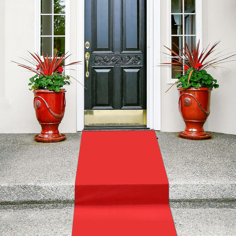 Shappy Red Carpet Runner Rug Aisle Runner for Prom Event, 2.6 x 60 Feet