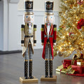 BrylaneHome 36" H Wooden Nutcracker