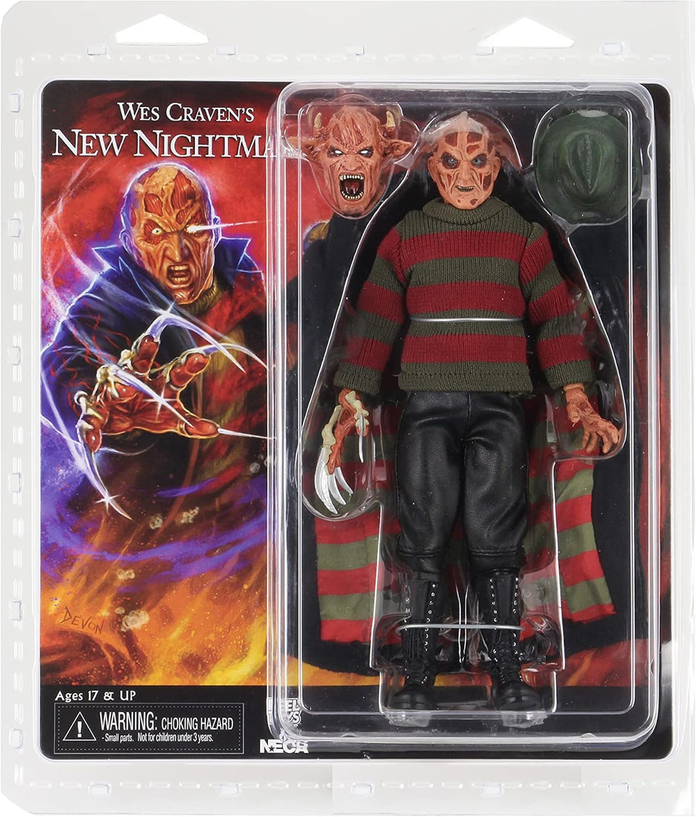 Nightmare on Elm Street - 8" Clothed Action Figure - New Nightmare Freddy