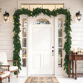 16FT 1Pcs Prelit Realistic Faux Norfolk Pine Garland for Christmas Decor