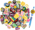 100PCS Phrase Focal Beads for Pens, Bulk Silicone Focal Beads Bulk for DIY Beadable Pen Keychain Bracelet Lanyard Making