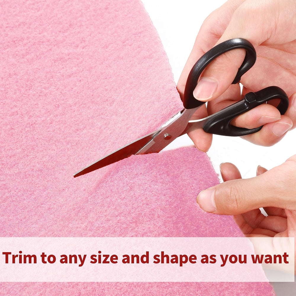 HOMBYS 450 GSM Extra Thick 3x15 ft Pink Carpet Runner for Partys & Events...