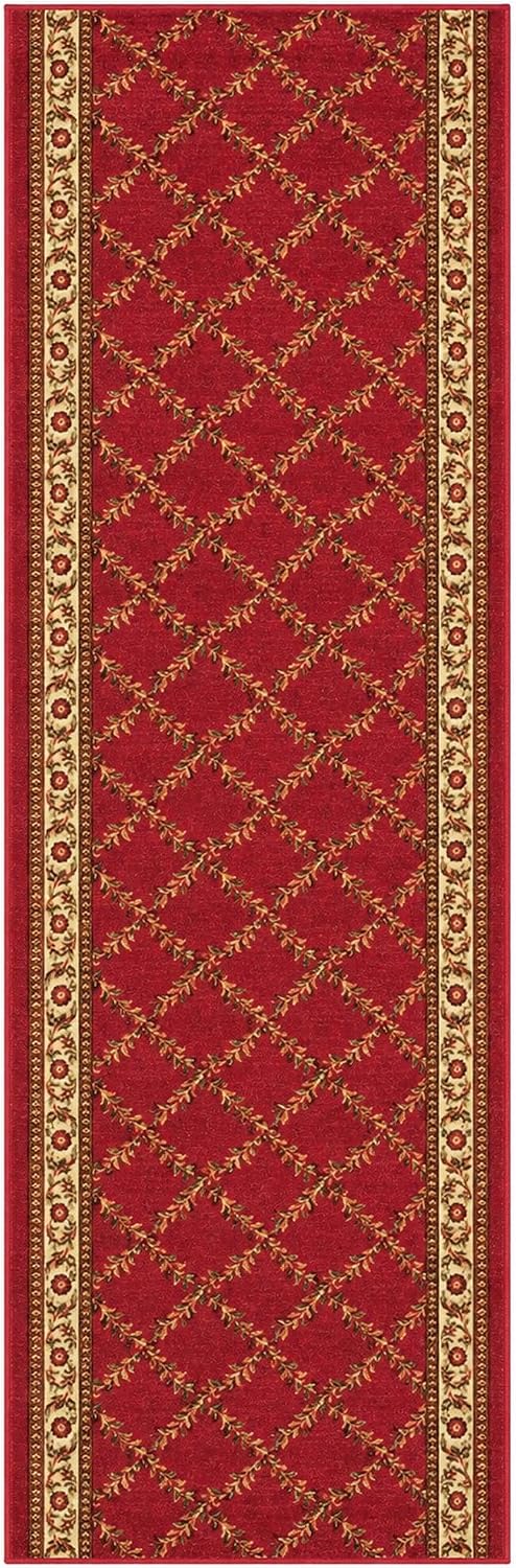 Ottomanson 3x14 Hallway Runner Rug – Non-Slip Kitchen Rugs