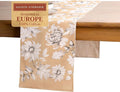 Maison d' Hermine Table Runner 100% Cotton Double Layer Table Runners 72 inches Long for Thanksgiving Christmas Decorations Home Kitchen Dining Party Wedding (Pretty Autumn, 14.5" x 72")