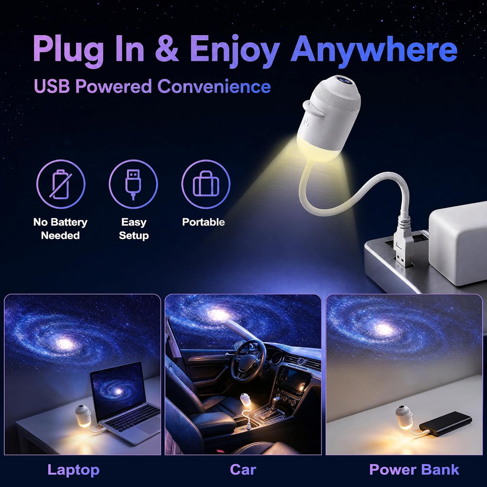 Galaxy Projector Night Light, Ocean Projector LED Lights for Bedroom