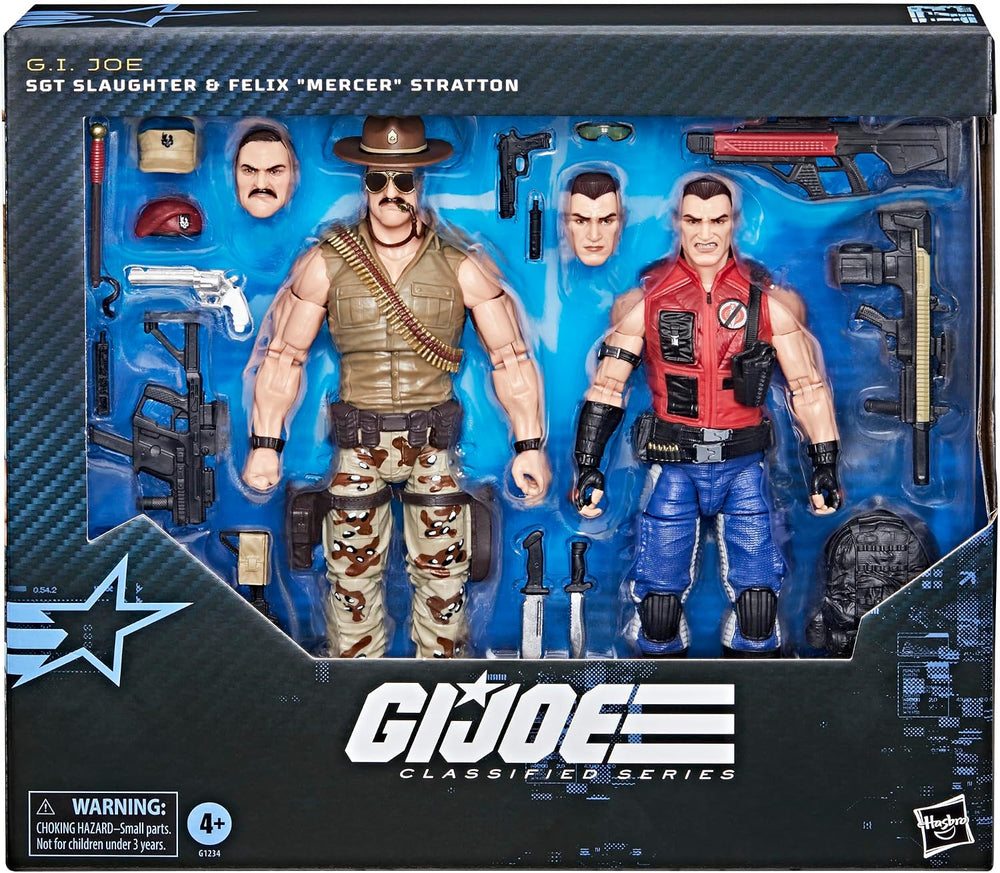 G.I. Joe Classified Series #173, SGT Slaughter & Felix Mercer Stratton, 2...