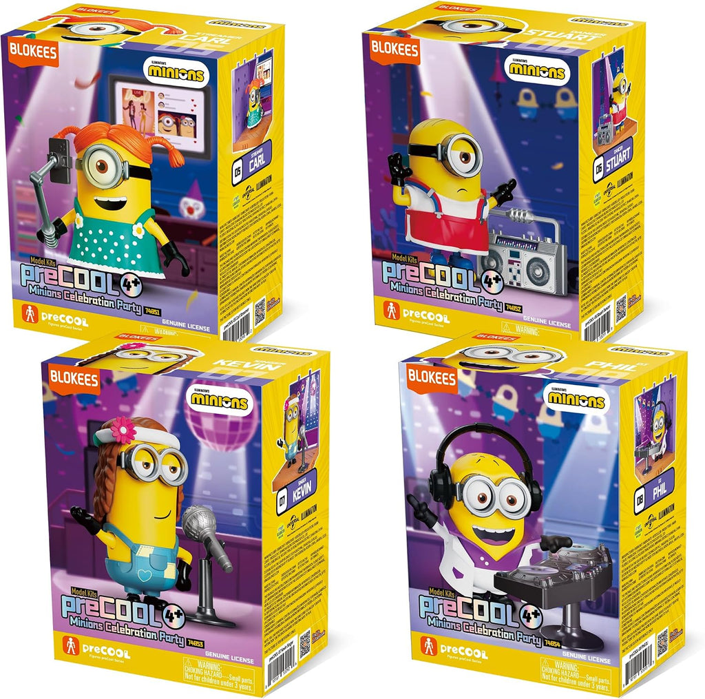 BLOKEES | preCOOL- Minions-Series 2| Celebration Party | Build - Play - Collect