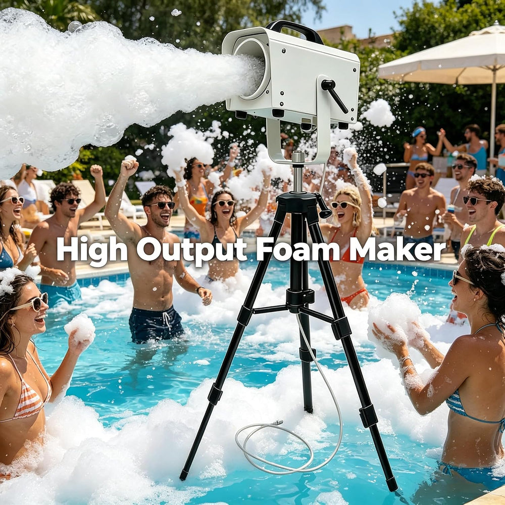 PILIN 600W Foam Machine for Party Electric Foam Cannon for Outdoor Indoor Hea...