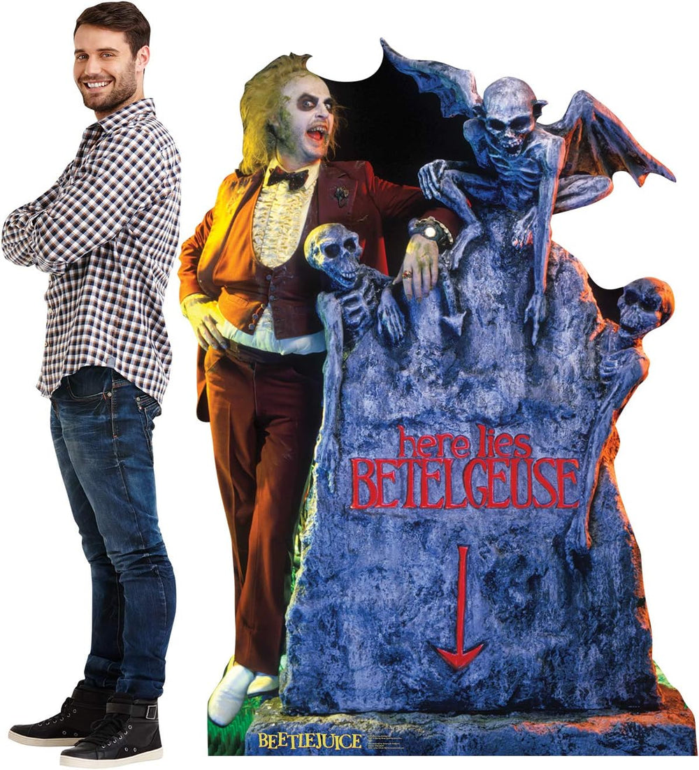Cardboard People Beetlejuice Here Lies Betelgeuse Cardboard Cutout