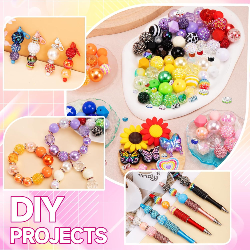 280 Pcs Beads for Pens, Bead for Beadable Pen