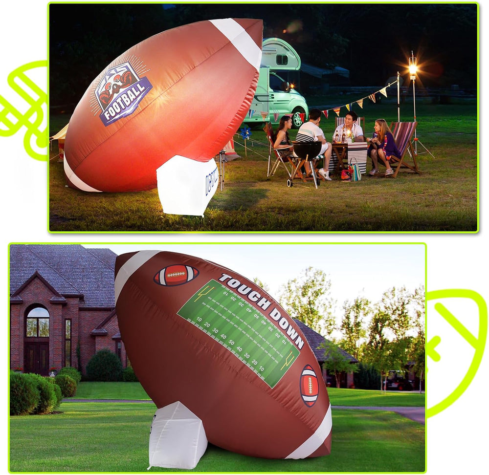 10FT Football Party Decorations - Outdoor Indoor Inflatable Decor Supplies