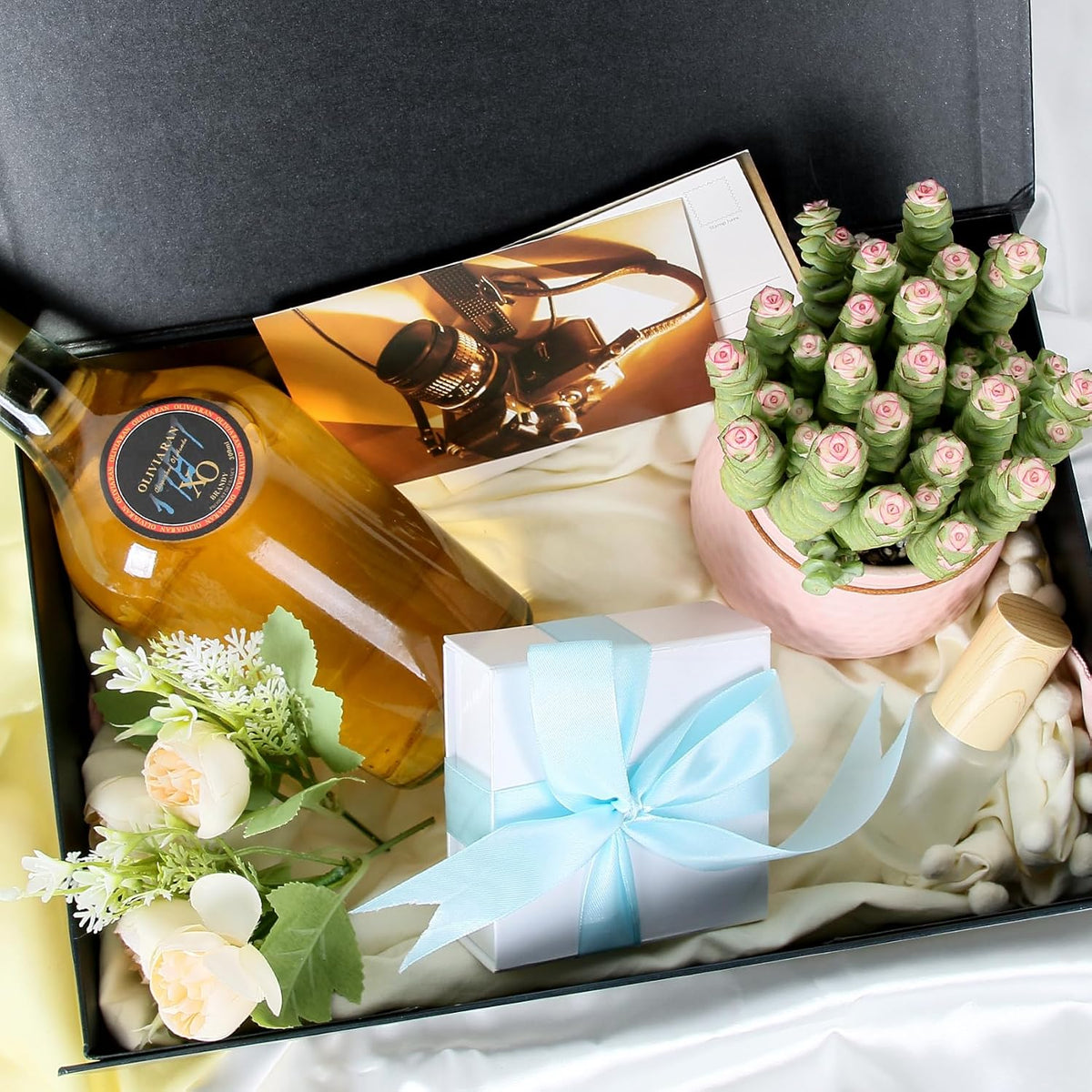 aimyoo galaxy black magnetic gift boxes with lids showing dimensions