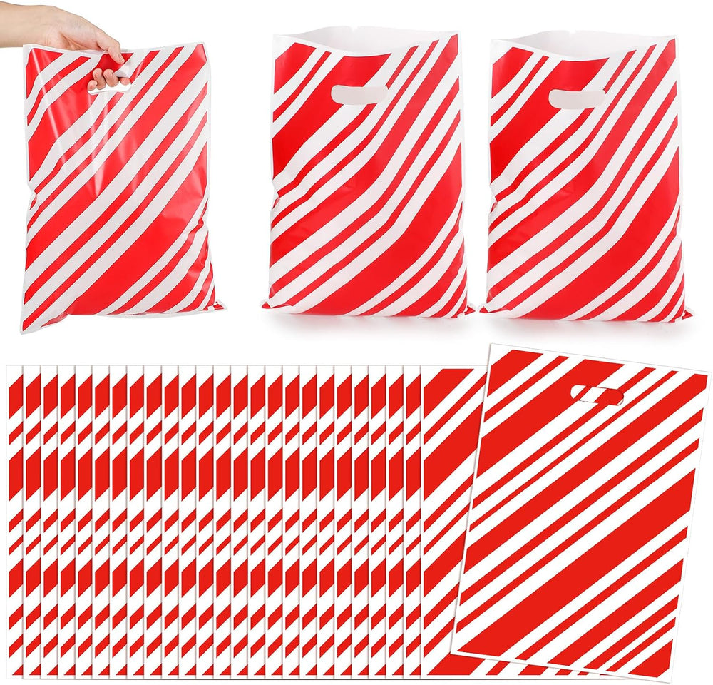 Tenceur 150 Pcs Christmas Jumbo Big Gift Bags 17'' x 12'', Re...
