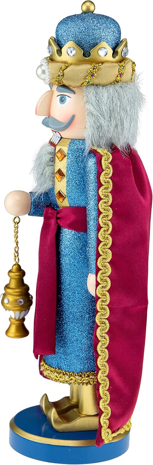 clever creations wiseman with frankincense 14 inch traditional shown in use