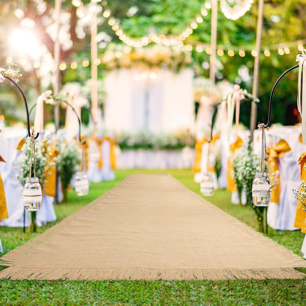 VitalCozy 1 Piece 40 Inch x 50 Feet Wedding Aisle Runners