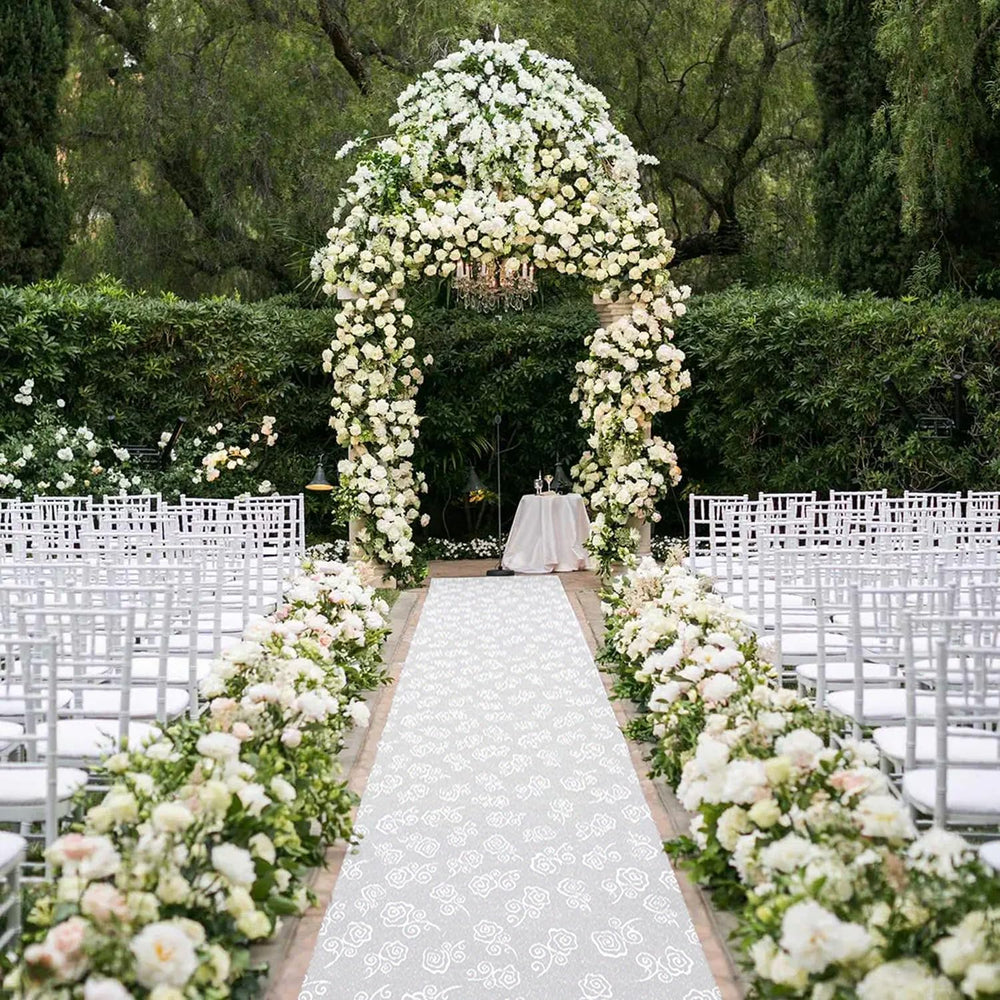 Aisle Runner for Wedding, Rose, 3x100 Feet, 50g