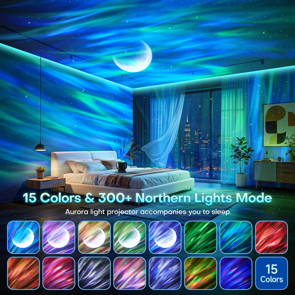 led light gifts home decor light projector with showing dimensions