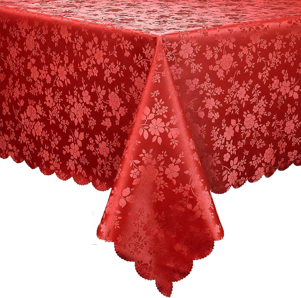 Smiry Rectangle Waterproof Heavy Duty Vinyl Tablecloths, 60 x 120 Inch