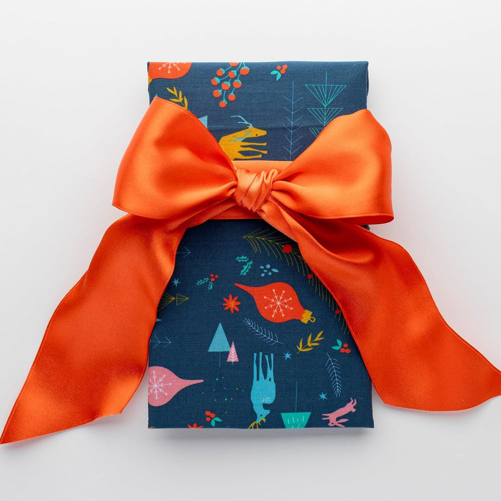 Bee's Wrap Reusable Organic Cotton Fabric Wrapping Paper, Eco Friendly Fu...