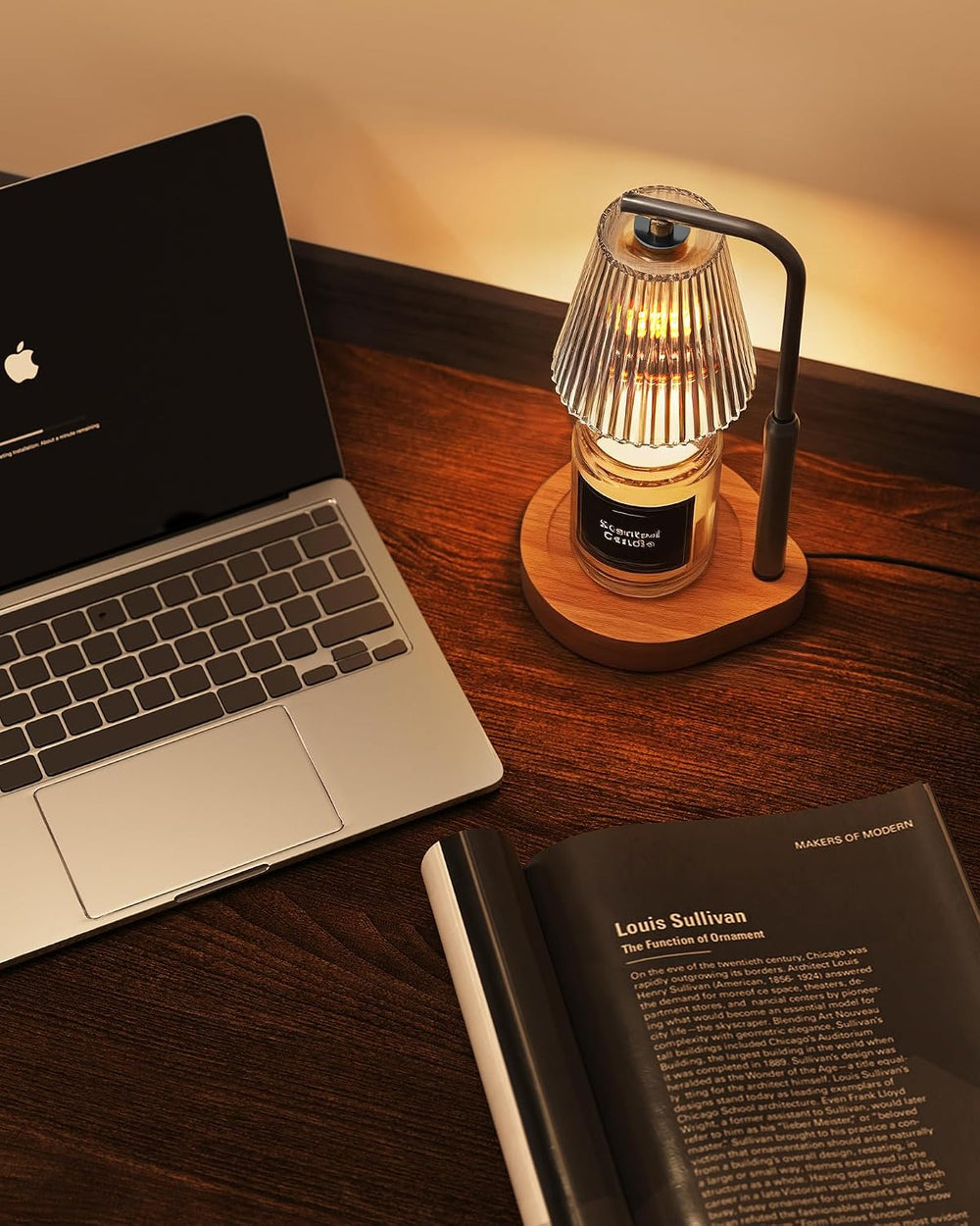 Candle Warmer Lamp with Timer & Dimmer for Yankee Candles, Adjustable Hei...
