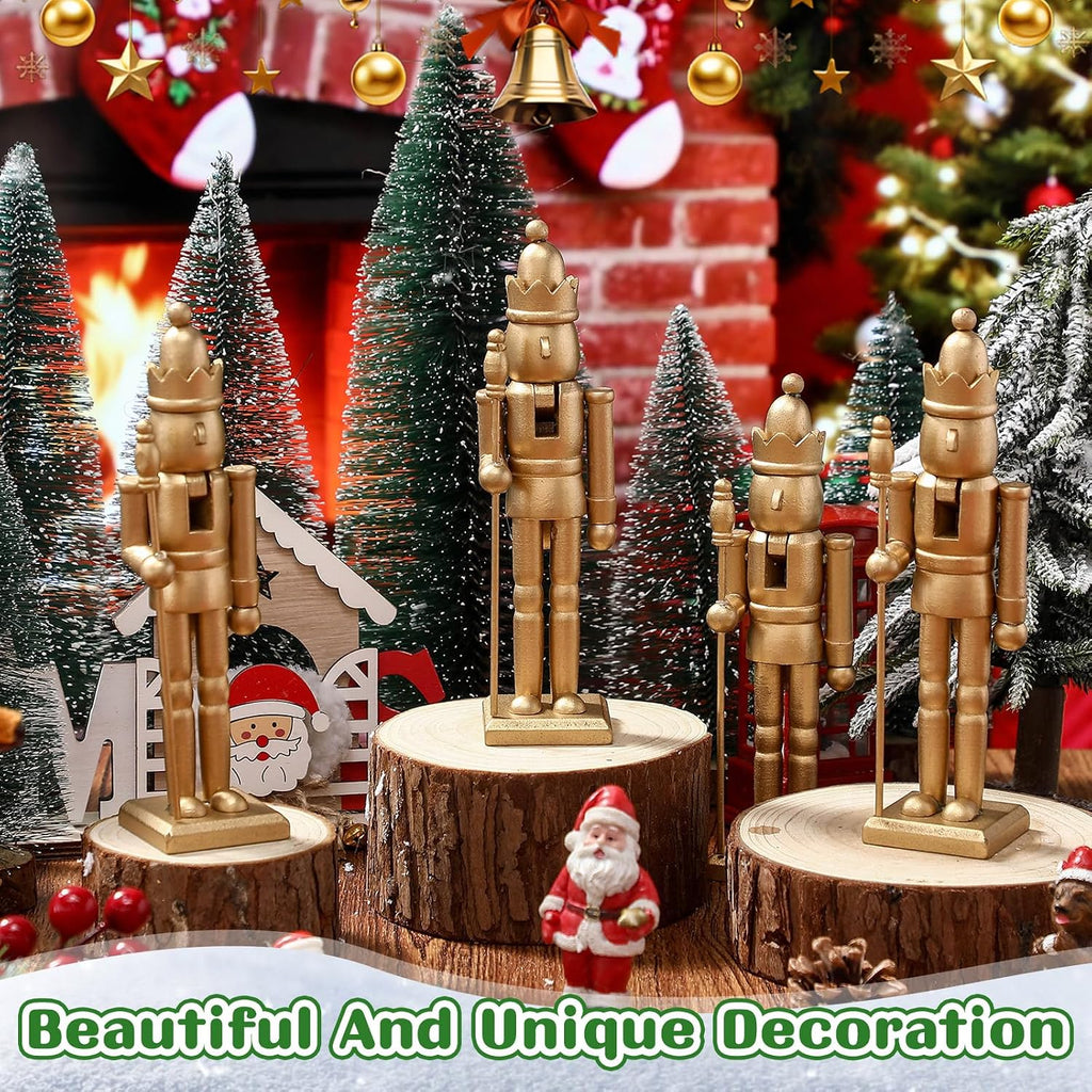 roowest 4 pcs christmas nutcracker figures 7 inch showing dimensions