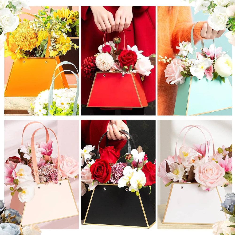 TaoBary 18 Pcs Mother's Day Floral Bouquet Boxes for Arrangement Wedding ...