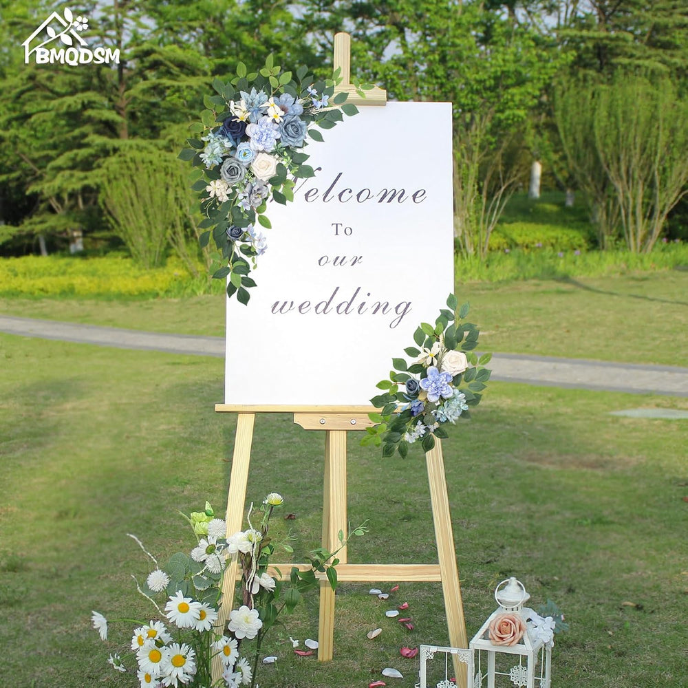 Pack of 2 Artificial Flowers for Backdrop Decoration, Wedding Arch Flowers,Re...