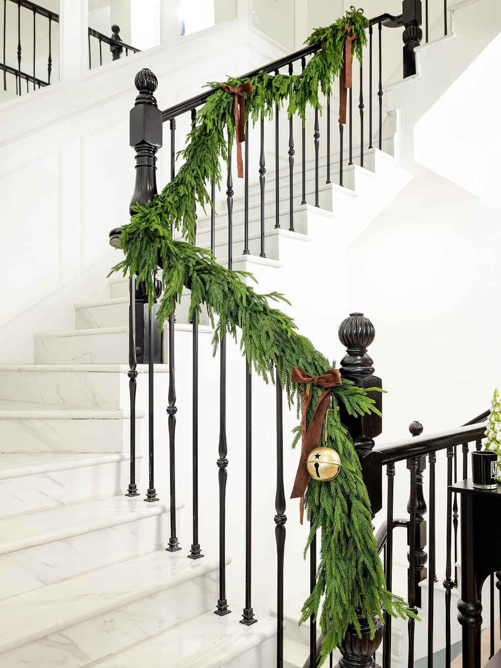 178" Christmas Garland, Real Touch Norfolk Pine Garland